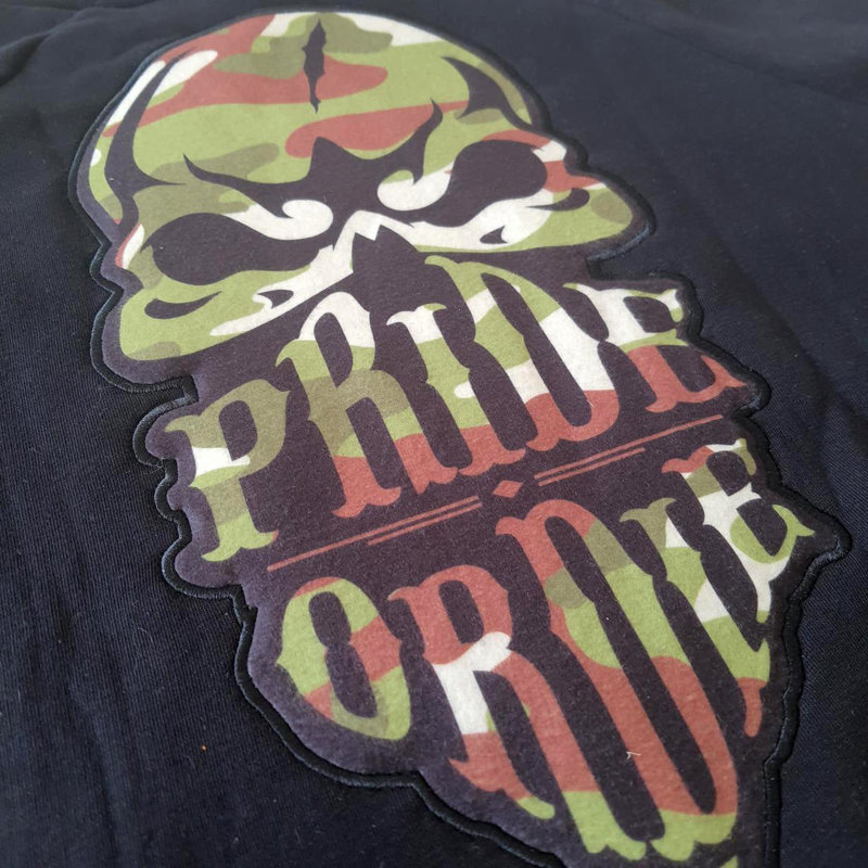 Pride or Die PRiDE or DiE Hoodie RECKLESS Jungle Camo Zwart