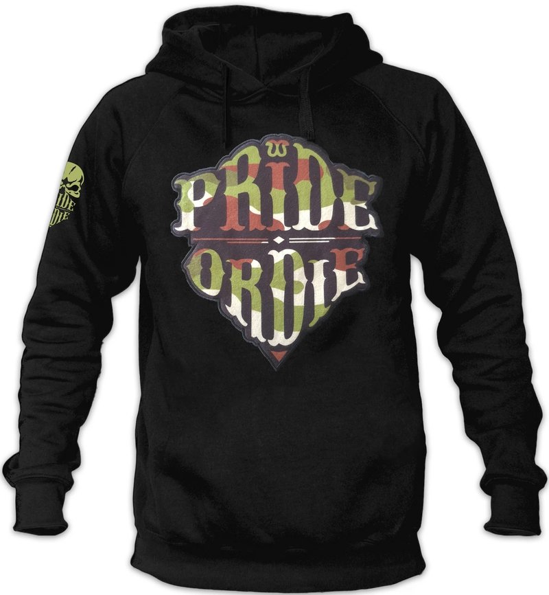 Pride or Die PRiDEorDiE Hoody RECKLESS Jungle Camo Black