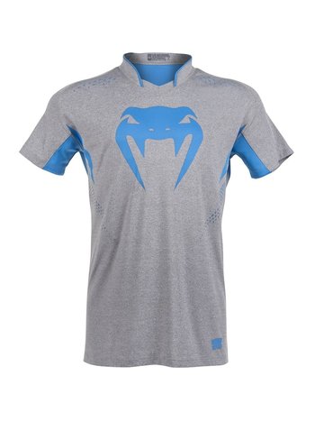 Venum Venum Dry Tech Hurricane X FIT™ T Shirt Grey Neo Blue