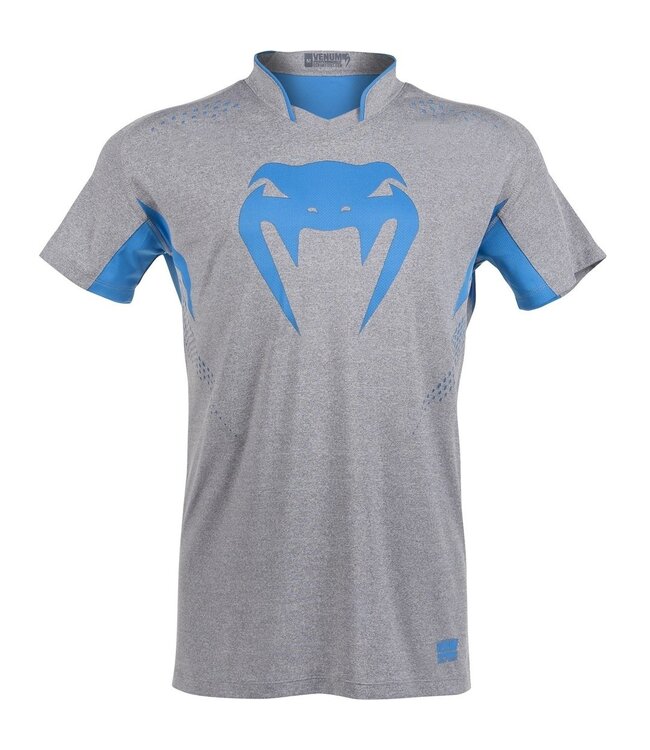 Venum Venum Dry Tech Hurricane X FIT™ T-shirt Grijs Neo Blauw