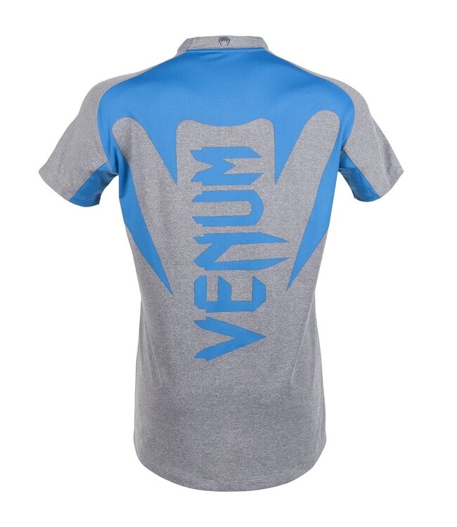 Venum Dry Tech Hurricane X FIT™ T Shirt Grey Neo Blue