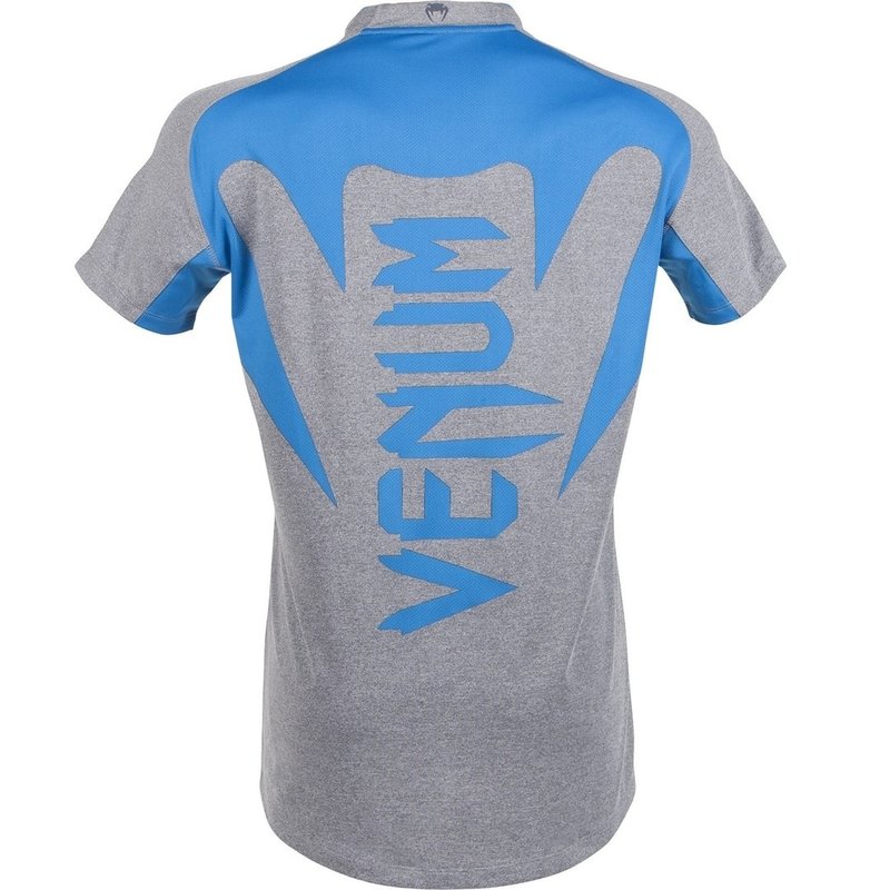 Venum Venum Dry Tech Hurricane X FIT™ T Shirt Grey Neo Blue