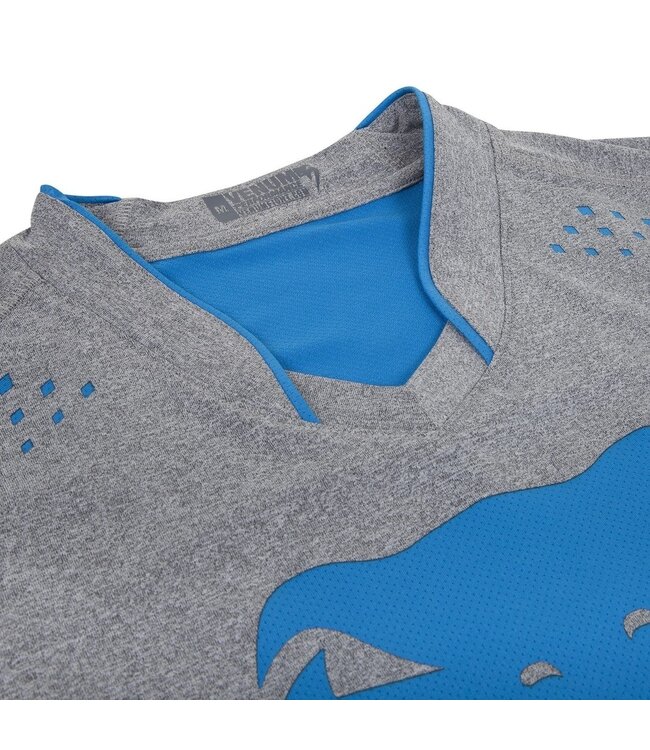 Venum Dry Tech Hurricane X FIT™ T Shirt Grey Neo Blue