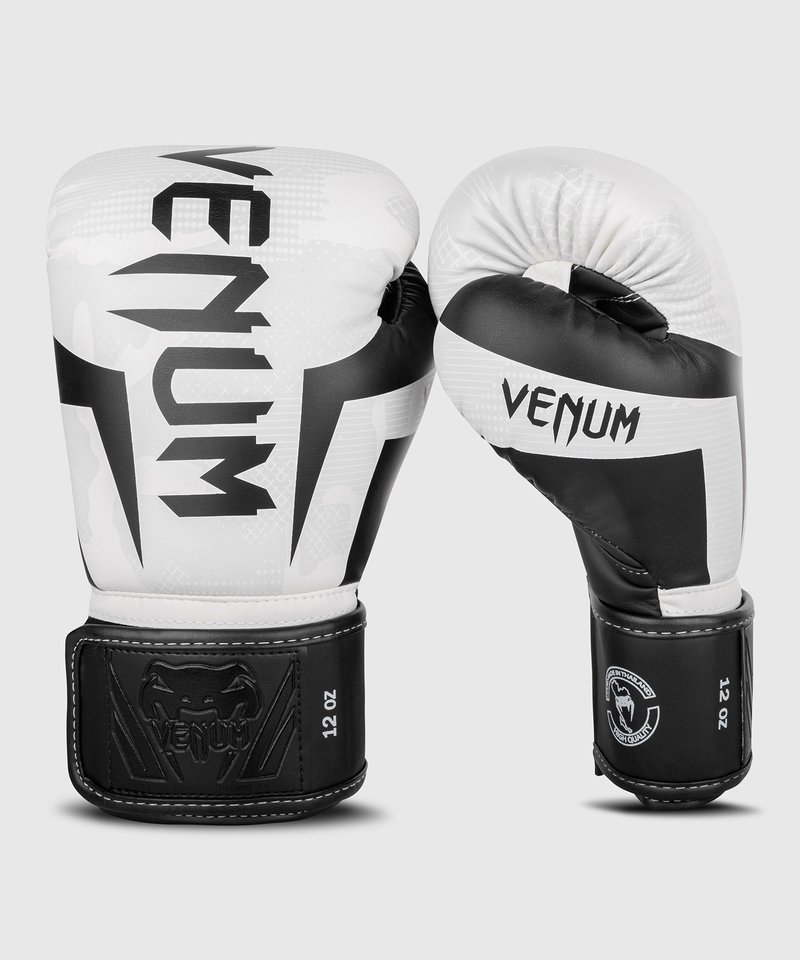 Venum Venum Elite Boxing Gloves Camo White Black