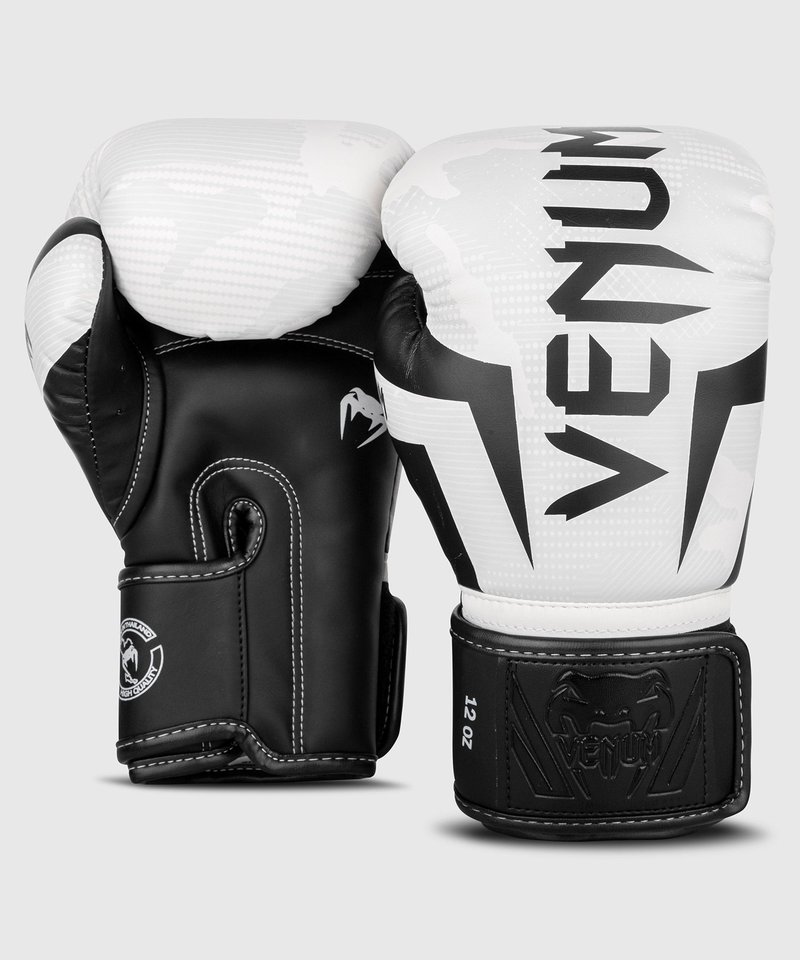 Venum Venum Elite Boxhandschuhe Camo Weiss Schwarz