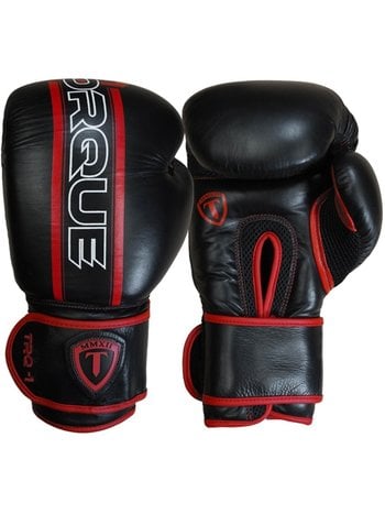 Torque Torque Sports Velocity Boxing Gloves 16oz Black Red