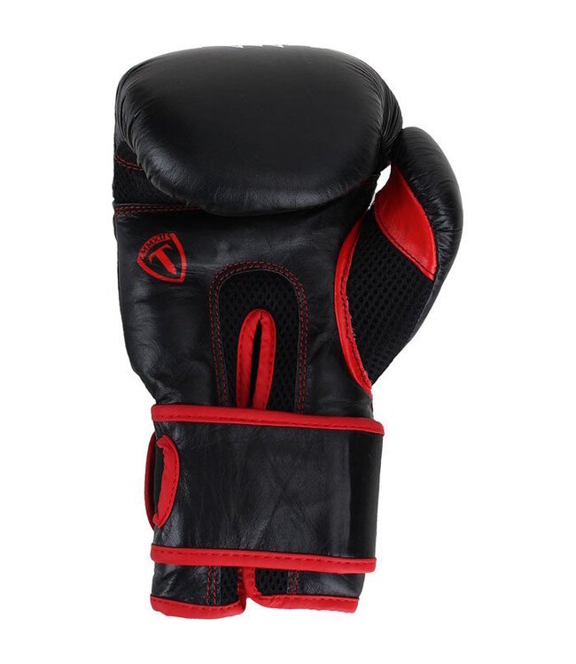 Torque Sports Velocity Boxhandschuhe 16oz Schwarz Rot