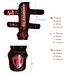 Torque Torque Velocity Kickboxing Shinguards Black Red