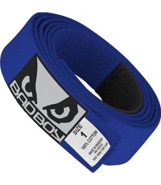 Bad Boy Adult BJJ Rank Belt Brazilian Jiu Jitsu Blue