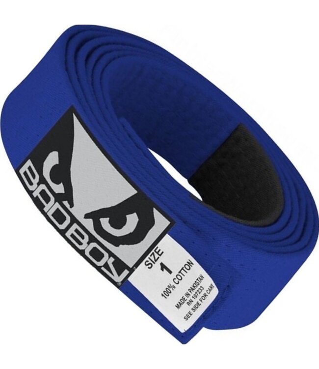 Bad Boy Bad Boy Adult BJJ Rank Belt Brazilian Jiu Jitsu Blue