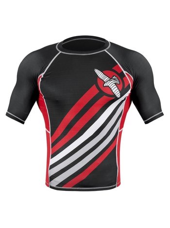 Hayabusa Hayabusa Elevate Rashguard S/S Schwarz