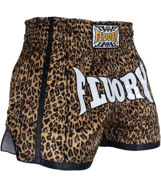 Fluory Fluory Muay Thai Shorts Kickboxing Leopard