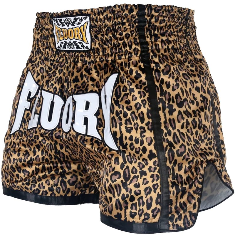 Fluory Fluory Muay Thai Kickboxing Short Leopard