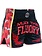 Fluory Fluory Muay Thai Kickboxing Short Black Camo Red