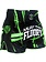 Fluory Fluory Kickboxing Shorts Stripes Black Green