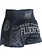 Fluory Fluory Kickboxing Muay Thai Short Dragon Schwarz Grau