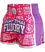 Fluory Dames Kickboks Broekje Muay Thai Short Drill Roze