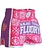 Fluory Fluory Women Kickboxing Muay Thai Shorts Drill Pink