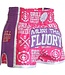 Fluory Dames Kickboks Broekje Muay Thai Short Drill Roze