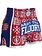 Fluory Fluory Kickboks Broekje Muay Thai Short Drill Rood