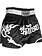 Fluory Fluory Muay Thai Shorts Kickboxen Höse Schwarz