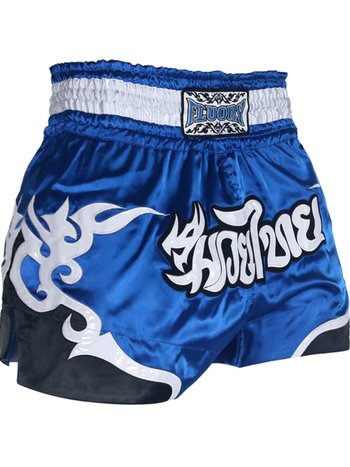 Fluory Fluory Muay Thai Shorts Kickboxen Höse Tribal Blau