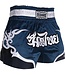 Fluory Muay Thai Shorts Kickboxhose Tribal Dunkelblau