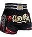 Fluory Muay Thai Shorts Kickboxen Höse Schwarz MTSF50