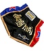 Fluory Muay Thai Short Kickboks Broek Zwart MTSF08