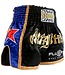 Fluory Muay Thai Short Kickboks Broek Zwart MTSF08
