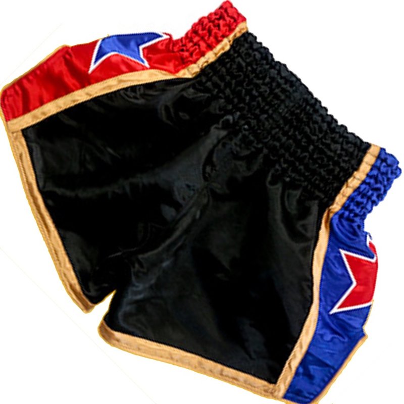 Fluory Fluory Muay Thai Short Kickboks Broek Zwart MTSF08