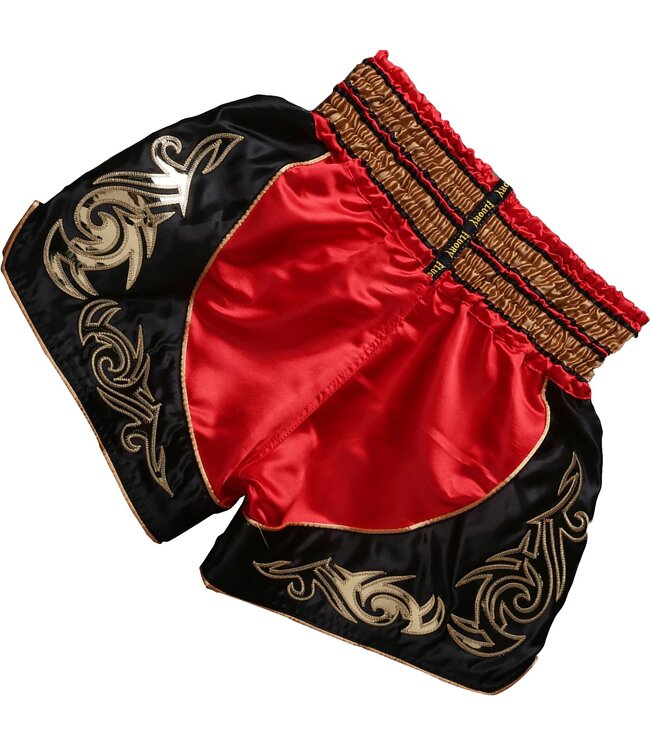 Fluory Muay Thai Shorts Kickboxen Höse Rot MTSF12