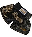 Fluory Dragon Muay Thai Shorts Schwarz Gold – Leicht, Stark & Perfekt für Explosive Kicks