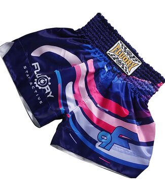 Fluory Fluory Muay Thai Short Kickboks Broek Paars MTSF26