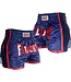Fluory Fluory Muay Thai Short Kickboks Broek Blauw Rood MTSF29