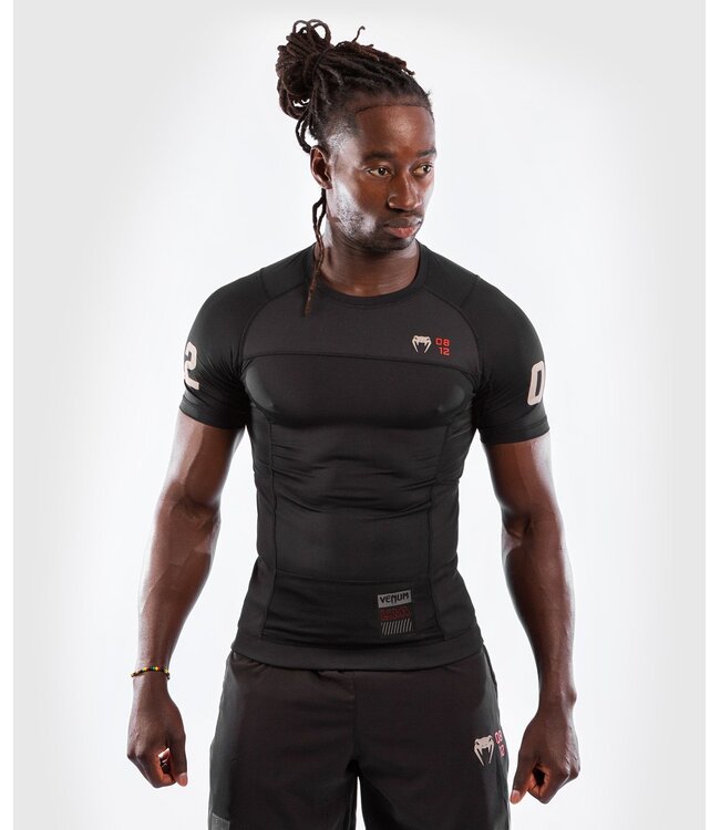 Venum Venum Loma 08-12 Rash Guard Compressie T-shirt S/S Zwart