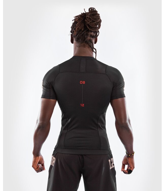 Venum Loma 08-12 Rash Guard Kompressions-T-Shirt K/A Schwarz