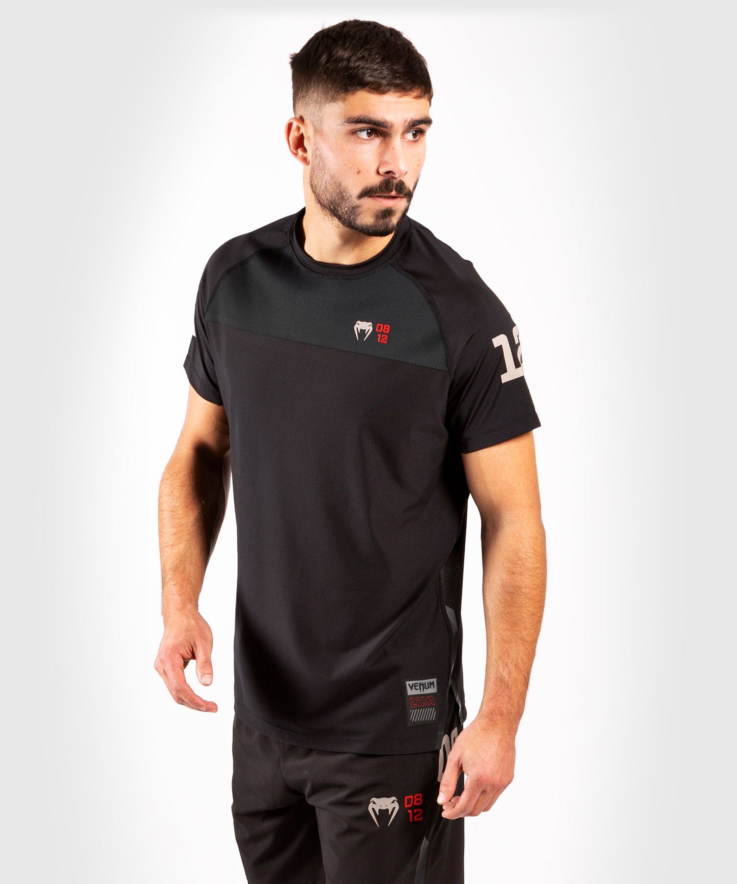 Venum Loma 08-12 Dry Tech T-Shirt Black 