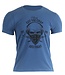 Fluory Fluory Cut the Crap Just Fight T-shirt Blauw