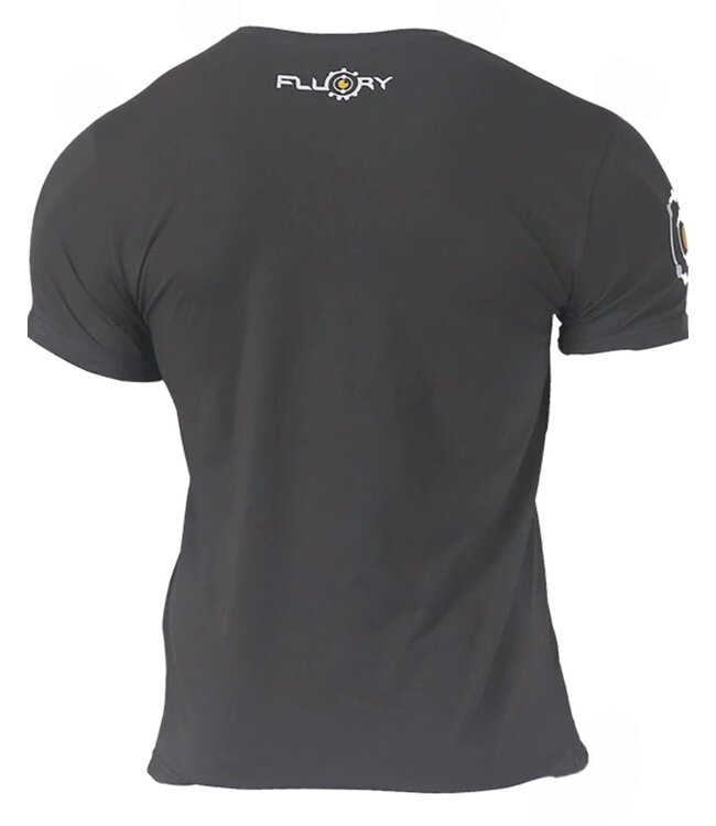 Fluory Mongkon Muay Thai Fighter T-Shirt Grau