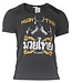 Fluory Fluory Mongkon Muay Thai Fighter T-Shirt Grijs