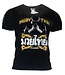 Fluory Mongkon Muay Thai Fighter T-Shirt Zwart
