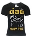 Fluory Fight Game Muay Thai Kickboxing T-Shirt Black