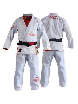 Fluory Fluory BJJ GI Kimono BJJF17 Pearl Wave Wit