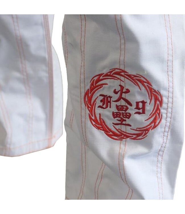 Fluory BJJ GI Kimono BJJF17 Pearl Wave White