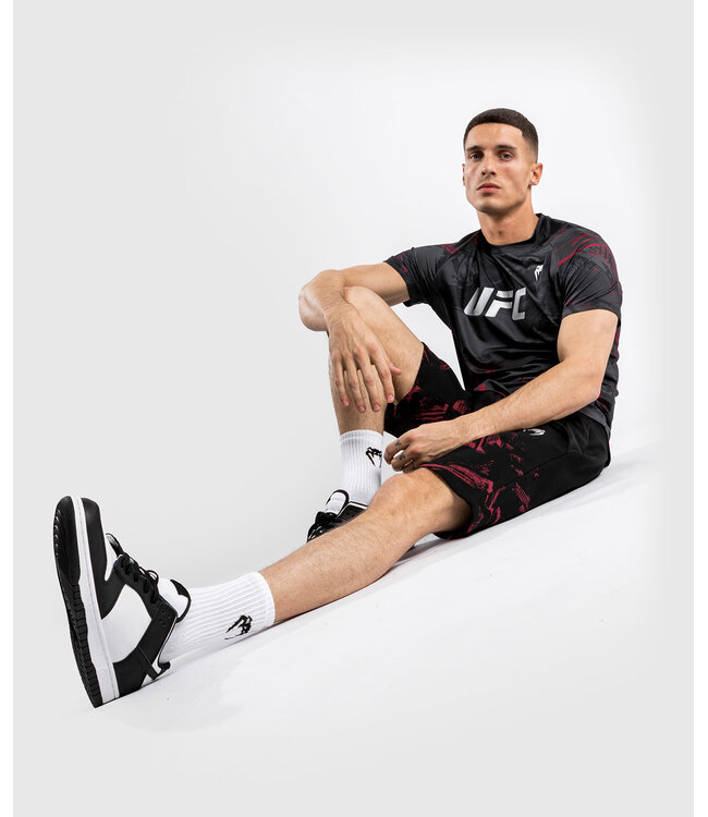 UFC Venum Authentic Fight Week 2.0 Performance T-shirt Black Red