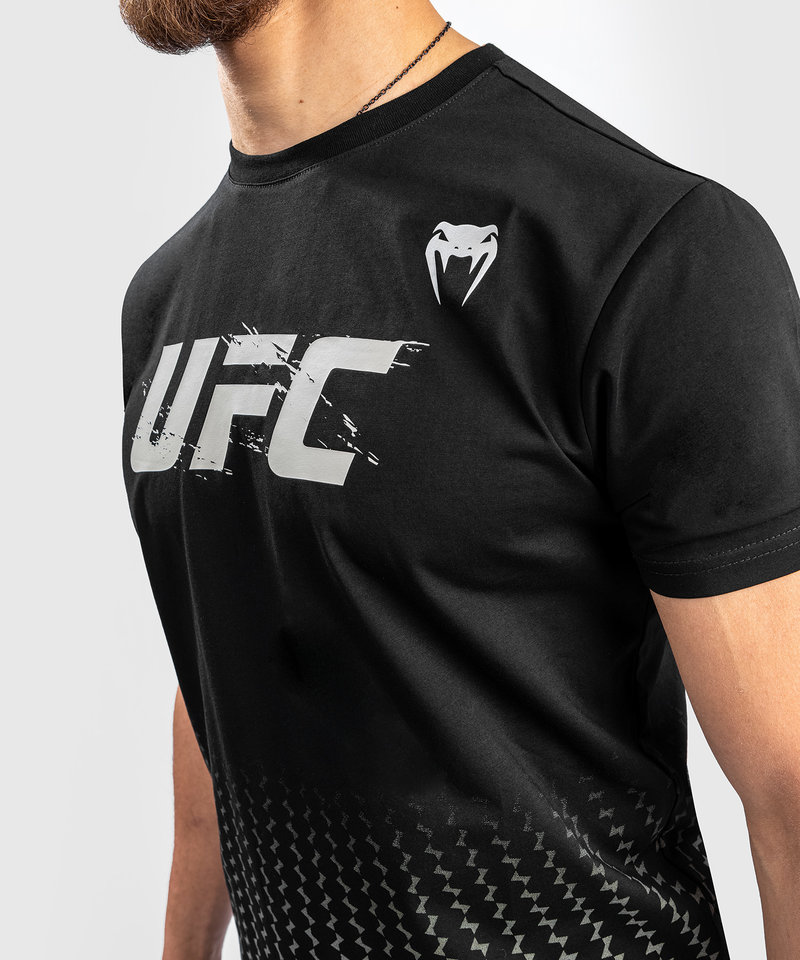 UFC UFC Venum Authentic Fight Week 2.0 T-Shirt Schwarz Weiß