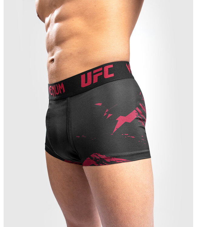 UFC UFC Venum Authentic Fight Week Herren 2.0 Boxershorts Schwarz Rot