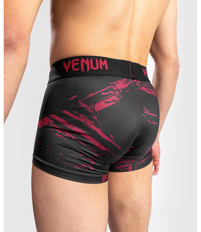 UFC Venum Authentic Fight Week Herren 2.0 Boxershorts Schwarz Rot