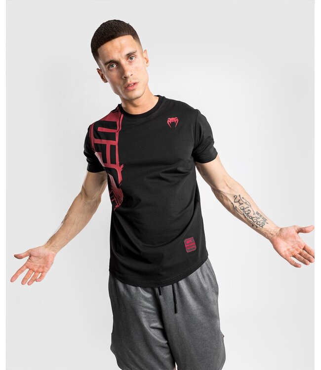 UFC Venum Authentic Fight Week 2.0 T-Shirt Black Red